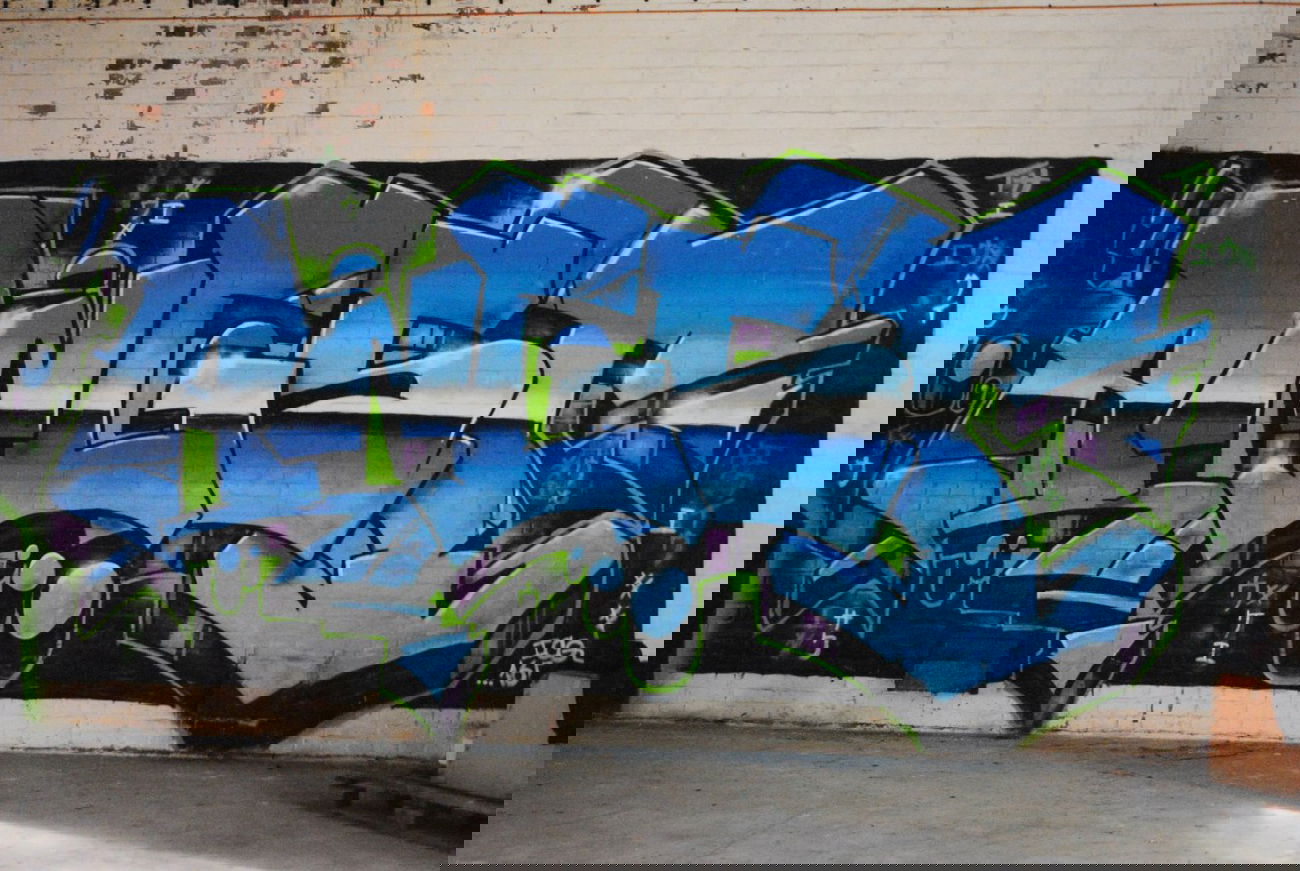 Graffiti Wall - Photo by HillsHaveStyles - Anst, Emsi, ICQ