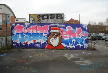 Graffiti Wall - Photo by HillsHaveStyles - Anst, Emsi, ERS