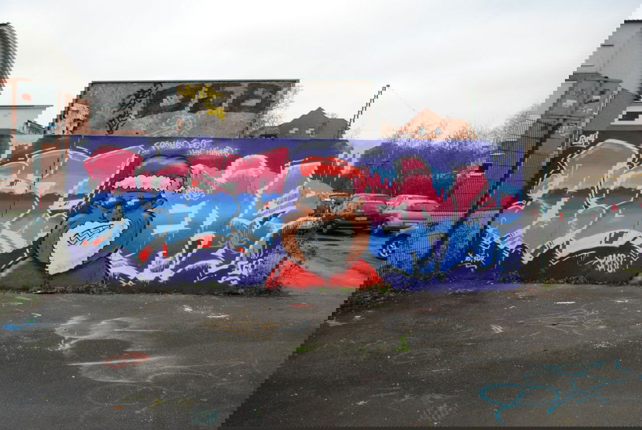 Graffiti Wall - Photo by HillsHaveStyles - Anst, Emsi, ERS