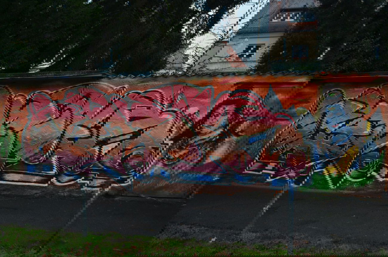 Graffiti Wall - Photo by Hinton123 - Chur, Darmstadt (2013)