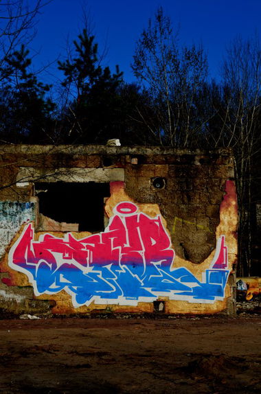 Graffiti Wall - Photo by Hinton123 - check, chur, darmstadt (2014)