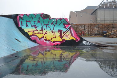 Graffiti Wall - Photo by Hinton123 - check, chur, darmstadt (2013)