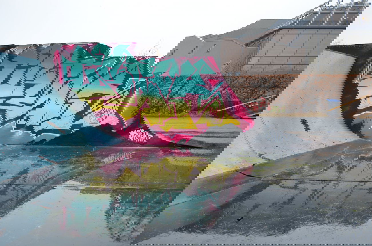 Graffiti Wall - Photo by Hinton123 - check, chur, darmstadt (2013)