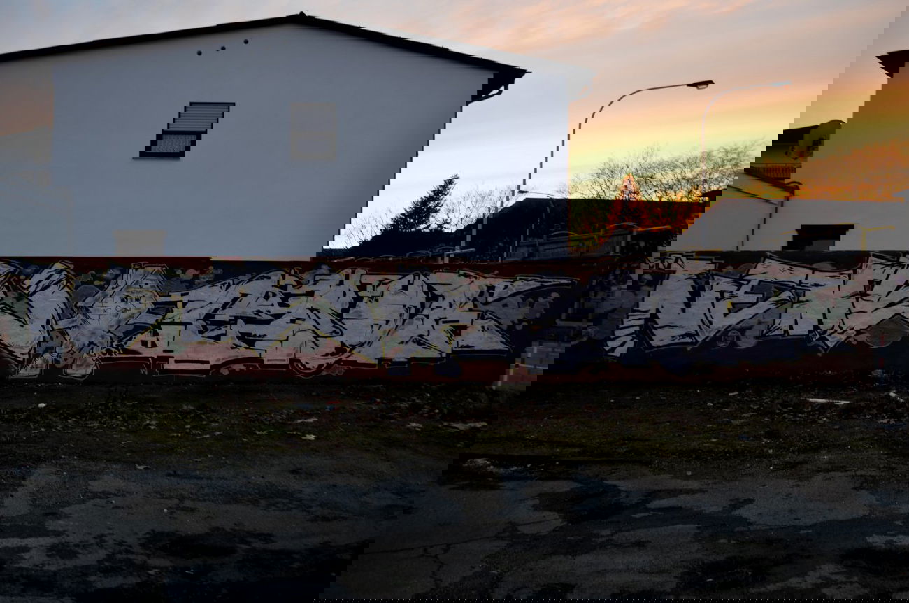 Graffiti Wall - Photo by Hinton123 - Nemk, Chek, Check (2014)