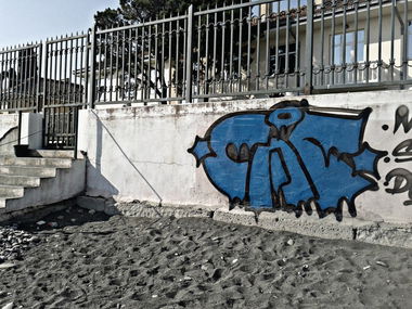 Graffiti Bombing - Photo by HipHopHolm (2013)