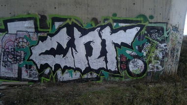 Graffiti Bombing - Photo by HipHopHolm