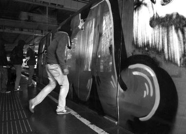 Graffiti Train - Photo by Hit88