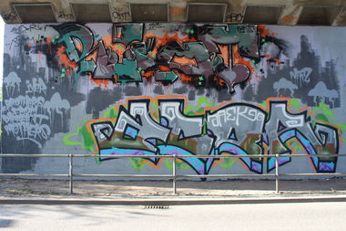 Graffiti Photo by Hitzerot - diggesdingjunge, acor, toir