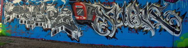 Graffiti Wall - Photo by Hitzerot - Toir, Znek, Aek