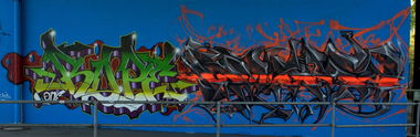 Graffiti Wall - Photo by Hitzerot - Rope