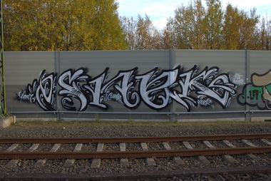 Graffiti Wall - Photo by Hitzerot - snek, znek, aek