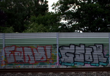 Graffiti Bombing - Photo by Hitzerot