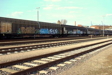 Graffiti Bombing - Photo by Hitzerot - Fuchs, Elf, Elf