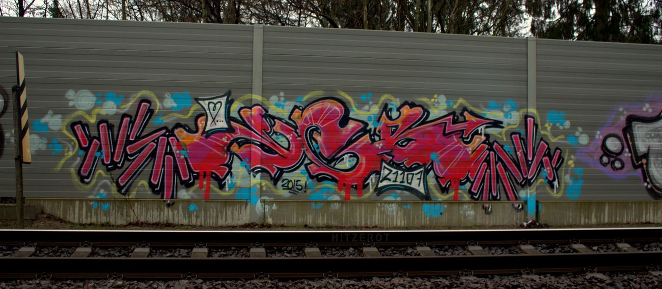 Graffiti Wall - Photo by Hitzerot - KGB (2015)