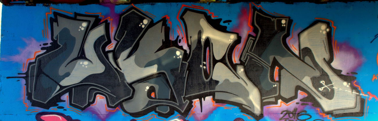 Graffiti Wall - Photo by Hitzerot - Ukon, MC, LA