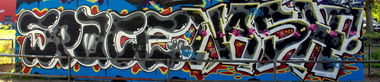 Graffiti Wall - Photo by Hitzerot - Space, uno, Nash