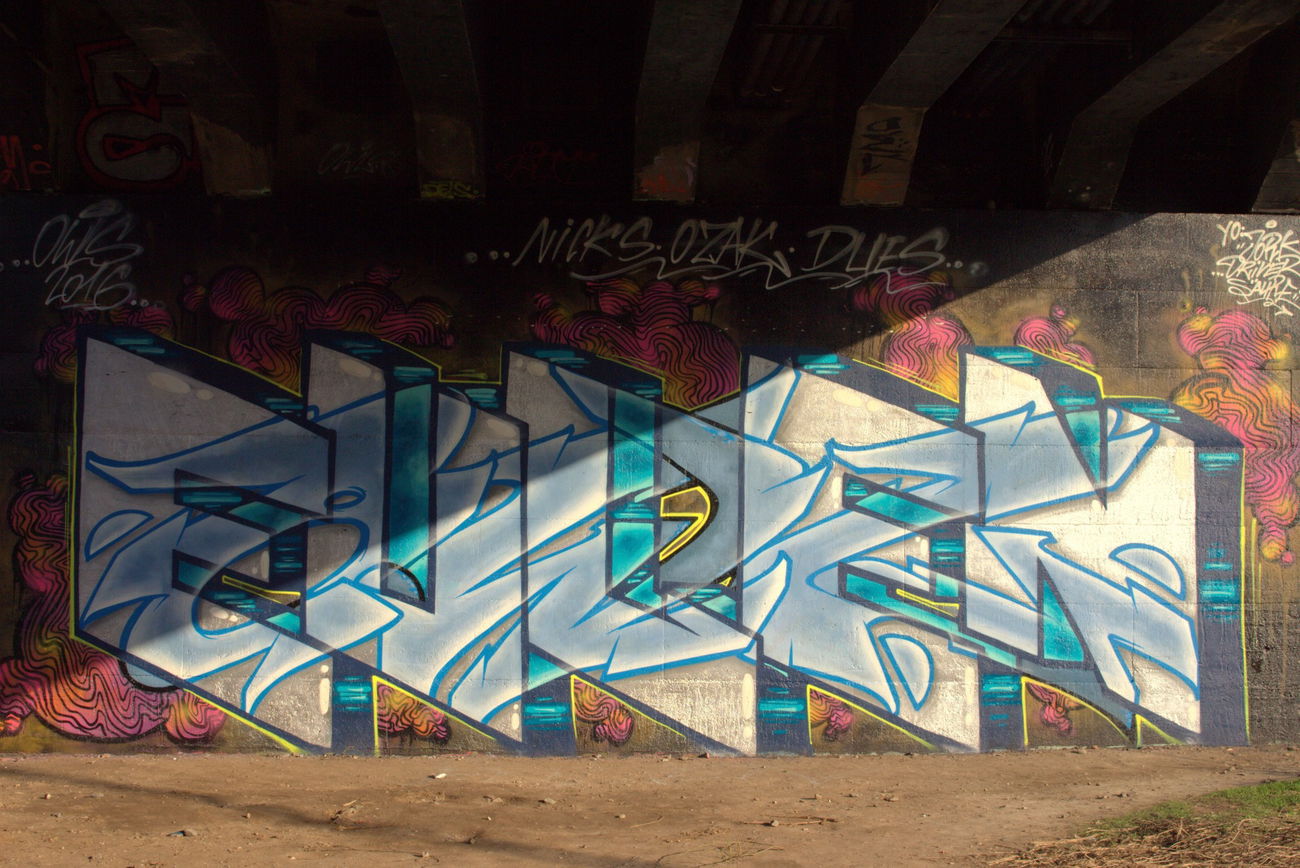 Graffiti Wall - Photo by Hitzerot - Owl´s, Nicks, Ozak
