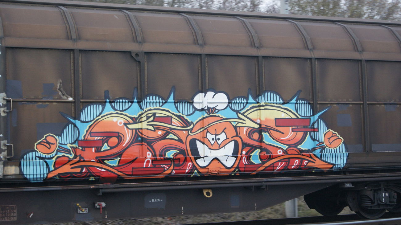 Graffiti in LÜBECK - Photo by Hitzerot - angry, eas