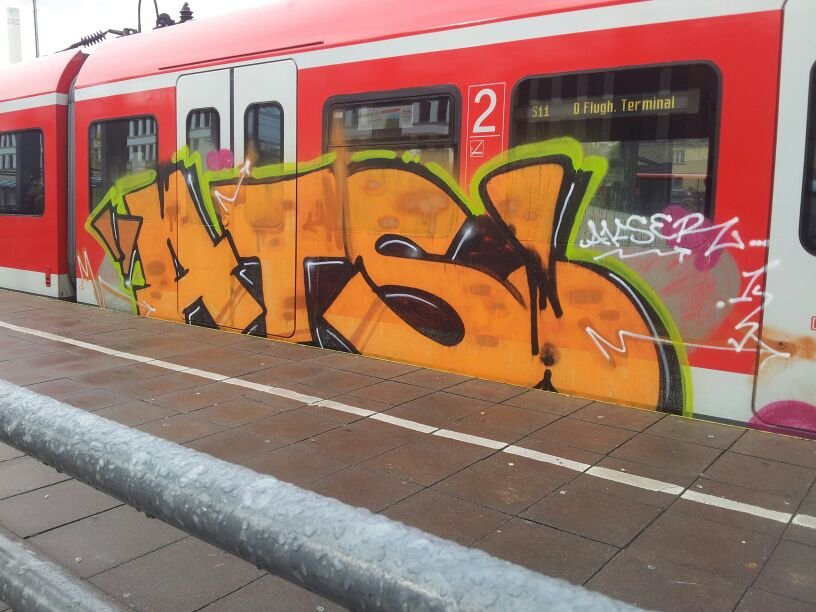 Graffiti Train - Photo by HoWi_OnE - ATS