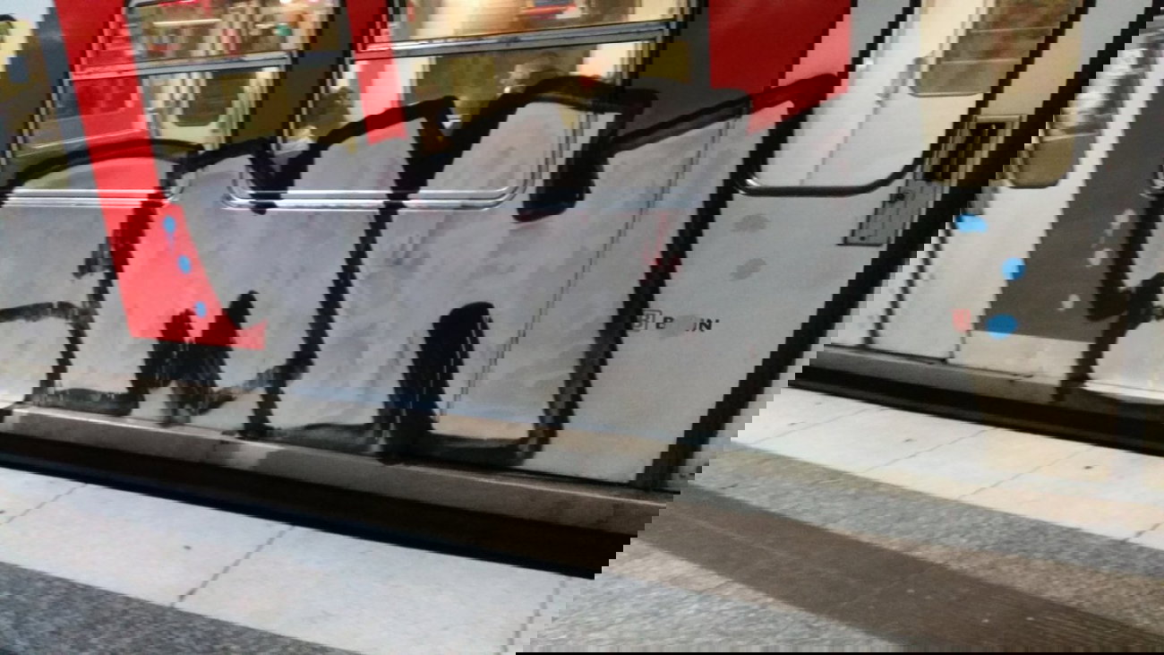 Graffiti Train - Photo by Hobbyspotter