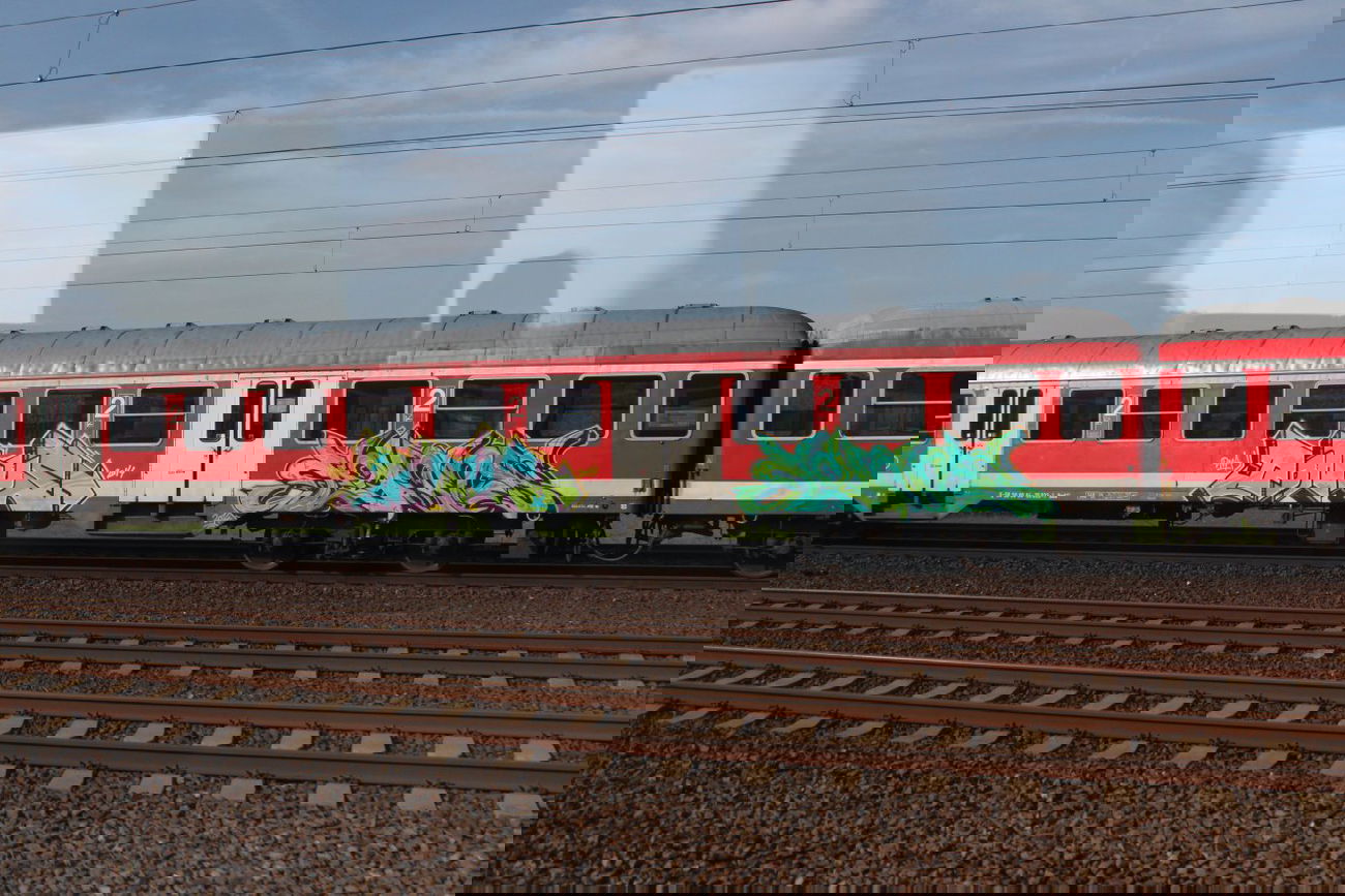 Graffiti Train - Photo by Hodenkobolt - Bonus, Wildstyle, 2014