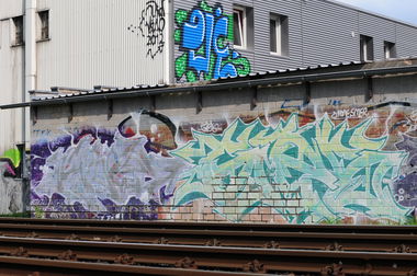 Graffiti Wall - Photo by Hodenkobolt - Zier, Veao, Ges