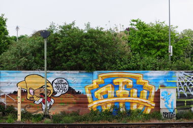 Graffiti Bombing - Photo by Hodenkobolt - Dfv/354