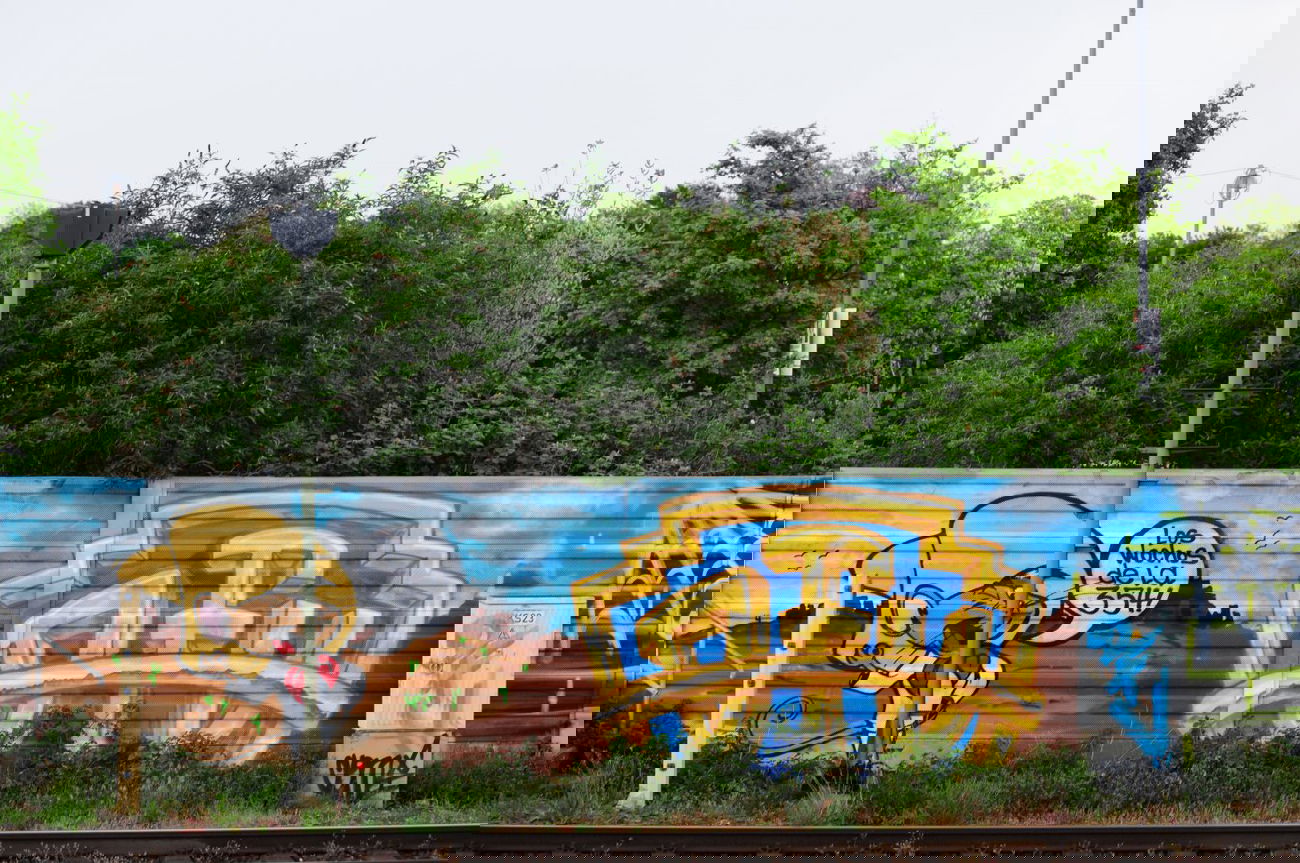 Graffiti Bombing - Photo by Hodenkobolt - Dfv/354