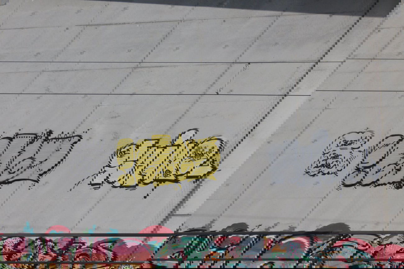 Graffiti Bombing - Photo by Hodenkobolt - Cage, Shimo, Cme