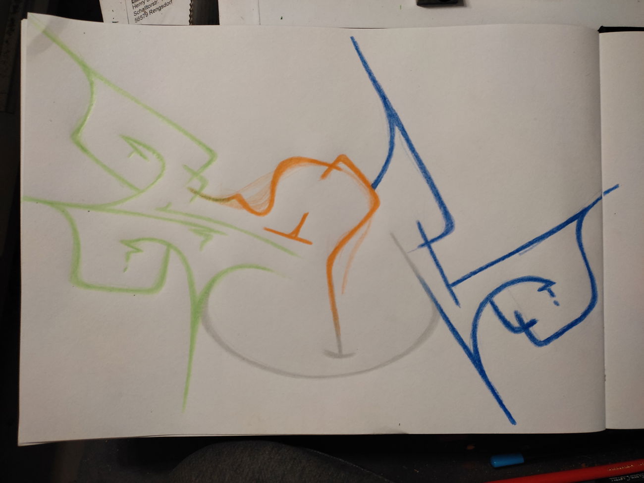 Graffiti Sketch - Photo by Hoe1