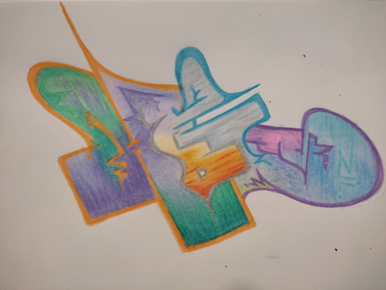 Graffiti Sketch - Photo by Hoe1