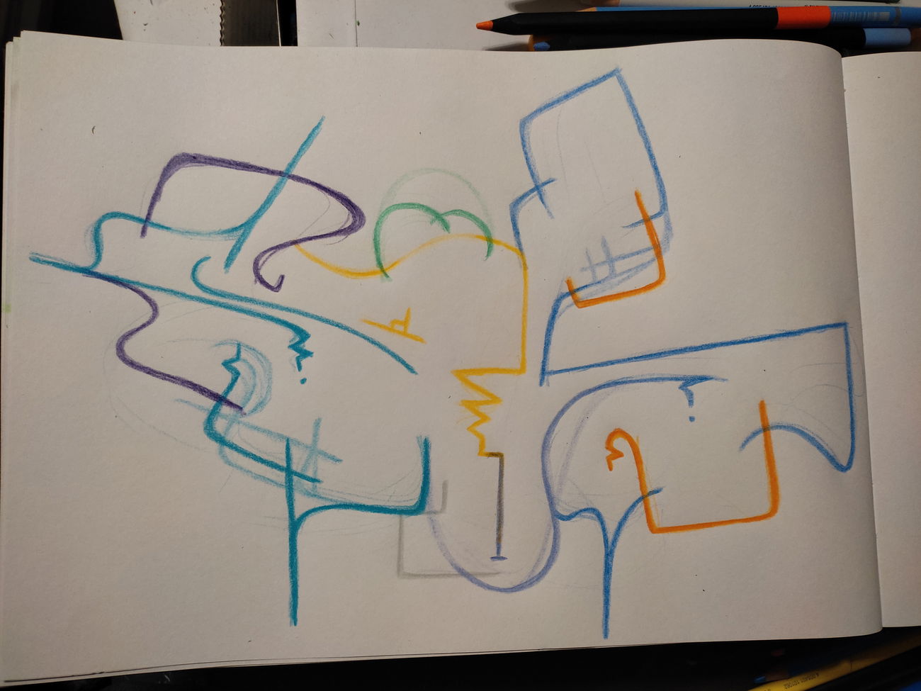 Graffiti Sketch - Photo by Hoe1