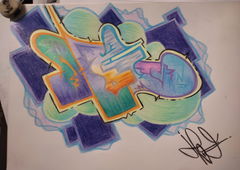 Graffiti Sketch - Photo by Hoe1