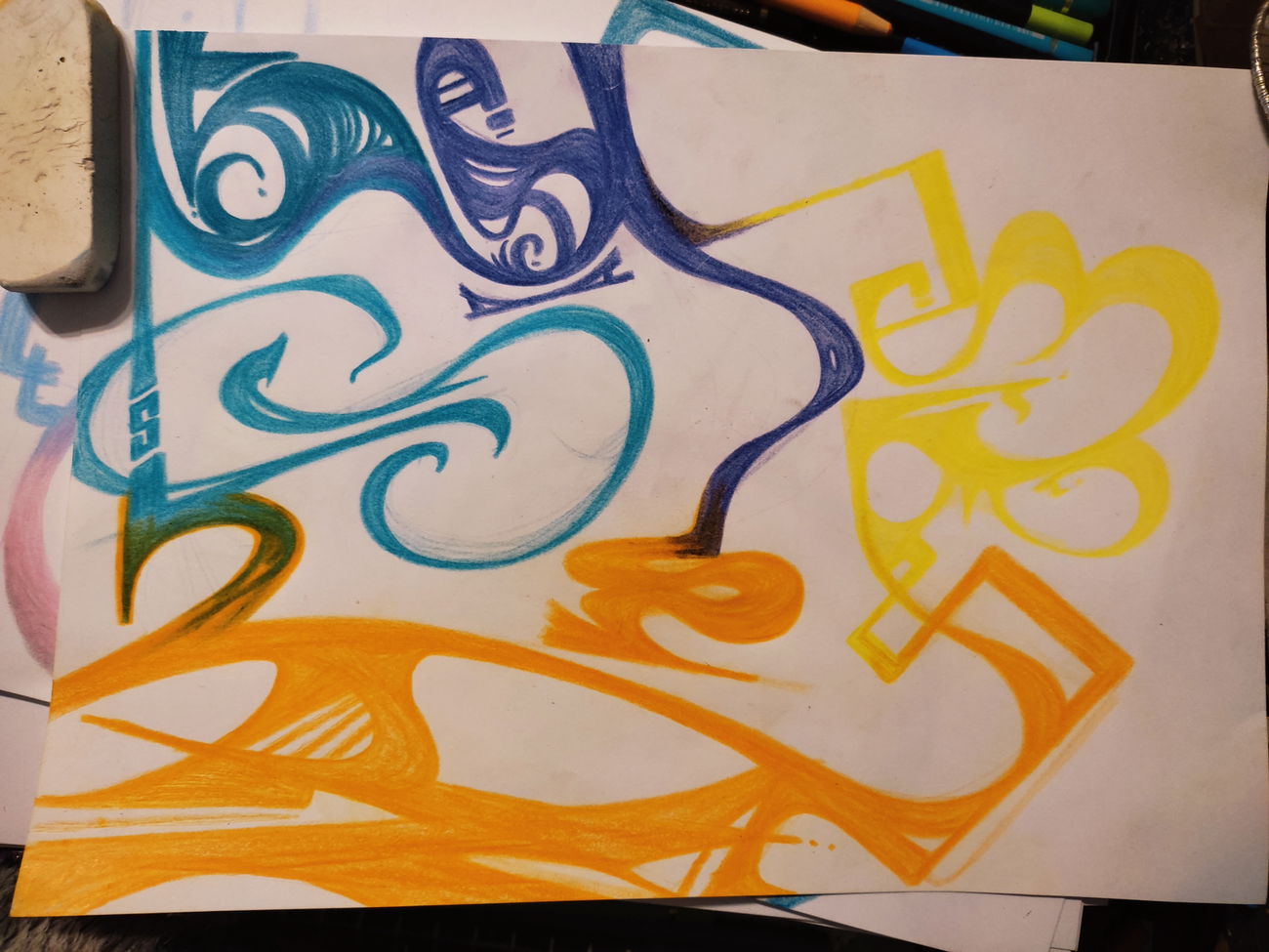 Graffiti Sketch - Photo by Hoe1