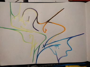 Graffiti Sketch - Photo by Hoe1