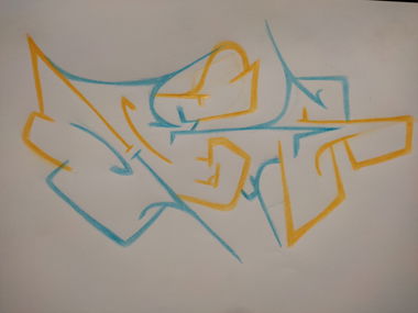 Graffiti Sketch - Photo by Hoe1