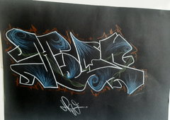 Graffiti Sketch - Photo by Hoe1 (2023)
