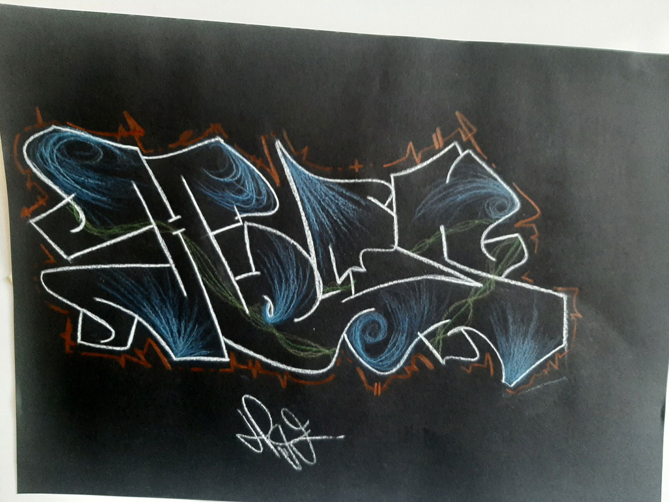 Graffiti Sketch - Photo by Hoe1 (2023)