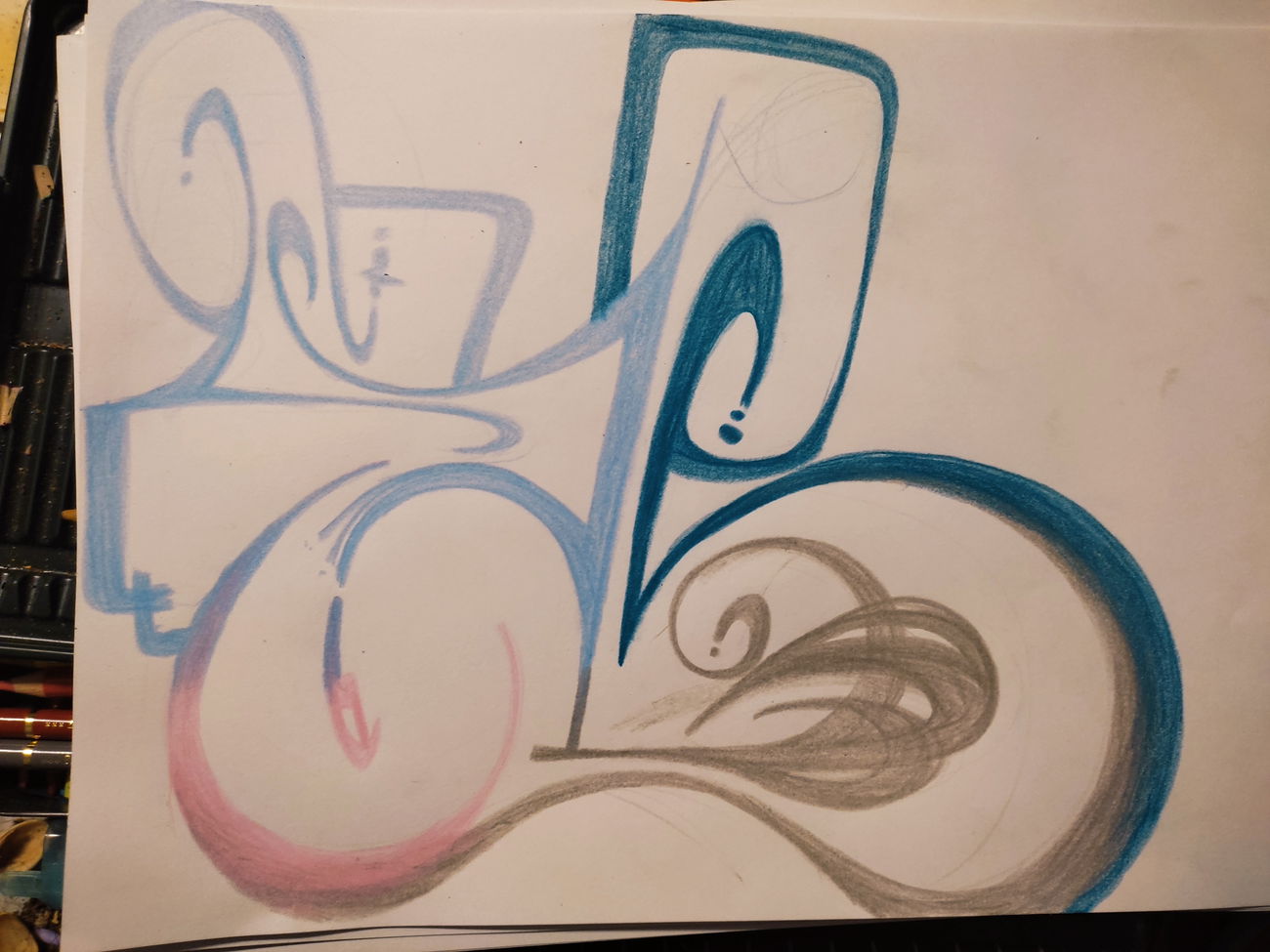 Graffiti Sketch - Photo by Hoe1