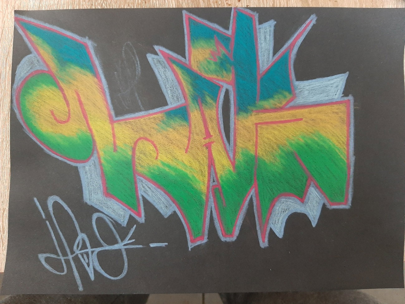 Graffiti Sketch - Photo by Hoe1 (2024)