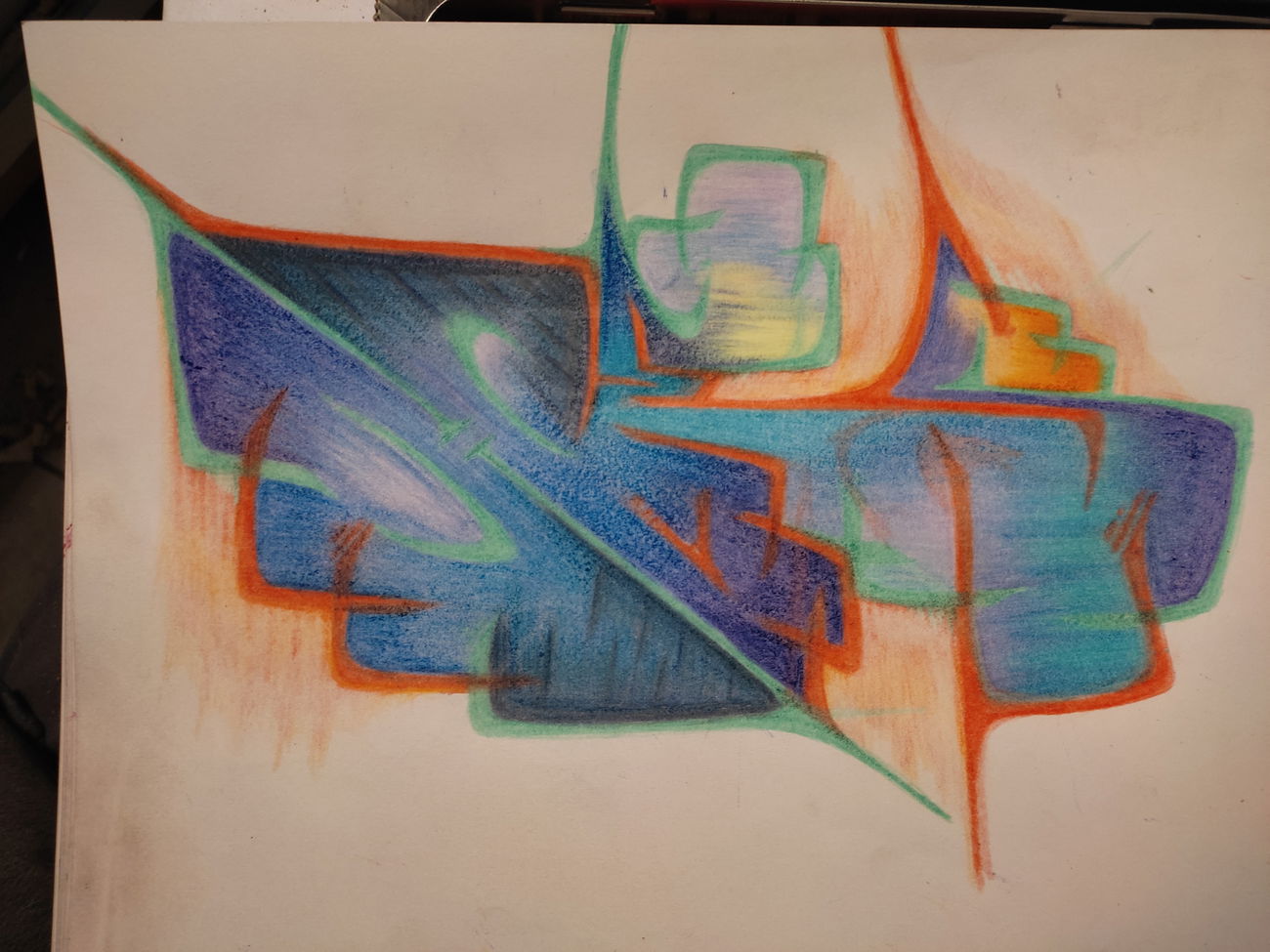 Graffiti Sketch - Photo by Hoe1