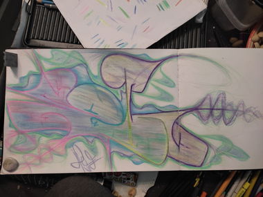 Graffiti Sketch - Photo by Hoe1