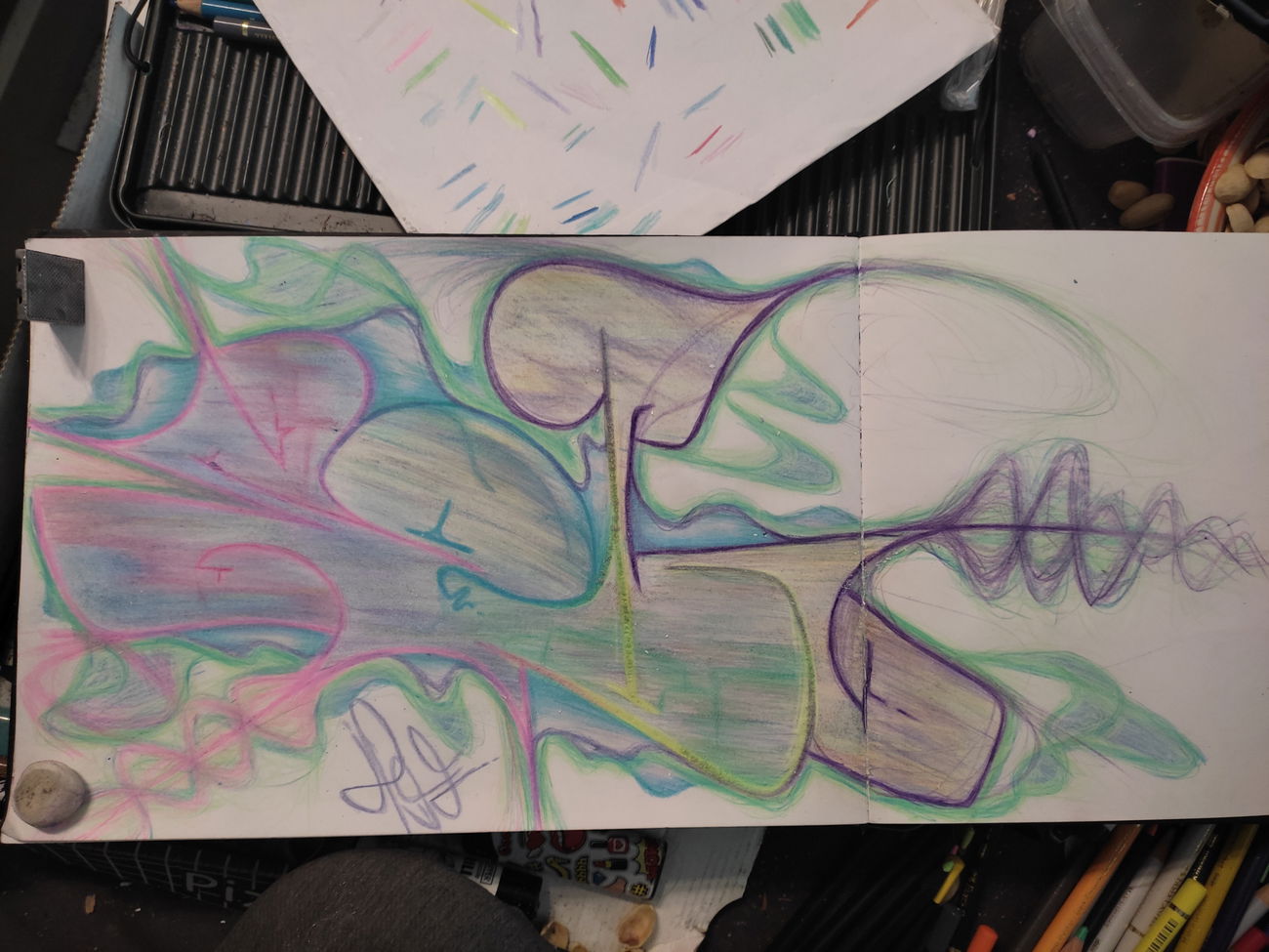 Graffiti Sketch - Photo by Hoe1