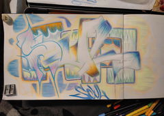 Graffiti Sketch - Photo by Hoe1