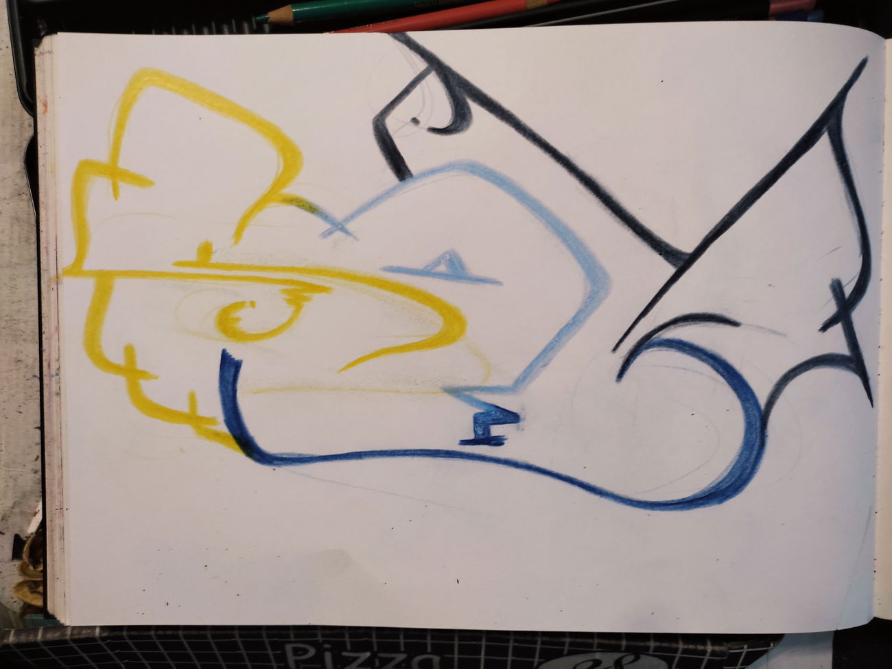 Graffiti Sketch - Photo by Hoe1