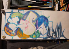 Graffiti Sketch - Photo by Hoe1