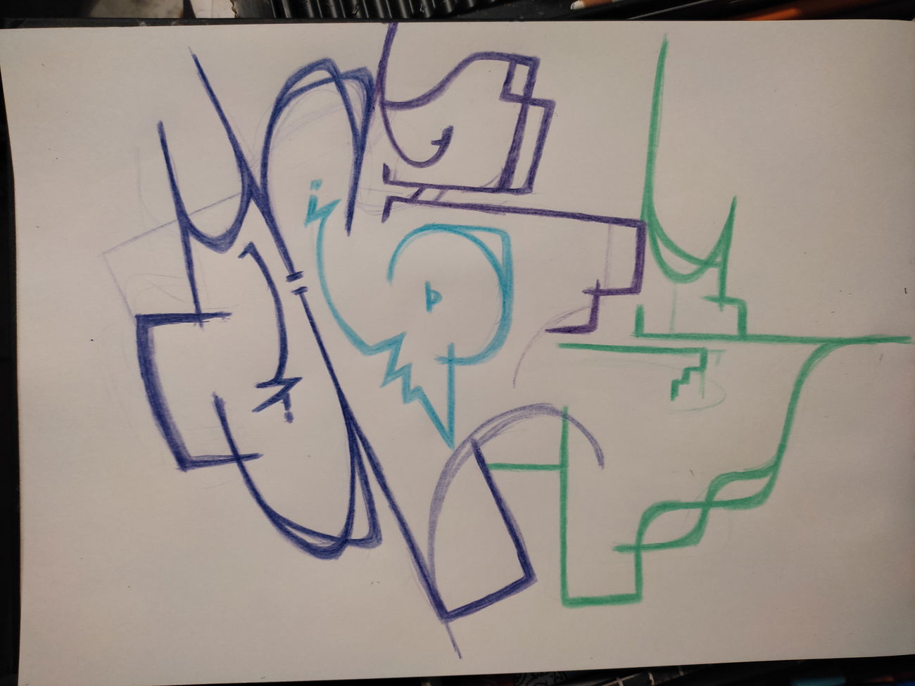 Graffiti Sketch - Photo by Hoe1