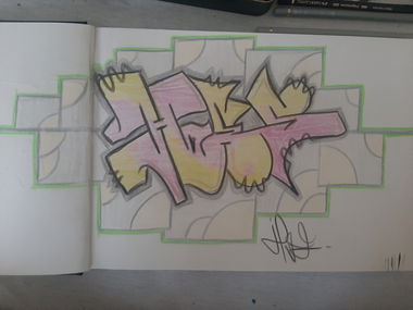 Graffiti Sketch - Photo by Hoe1 (2023)