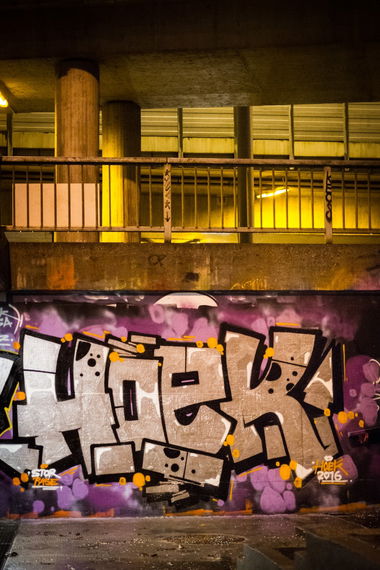 Graffiti Wall in Linz - Photo by Hoek143 (2016)