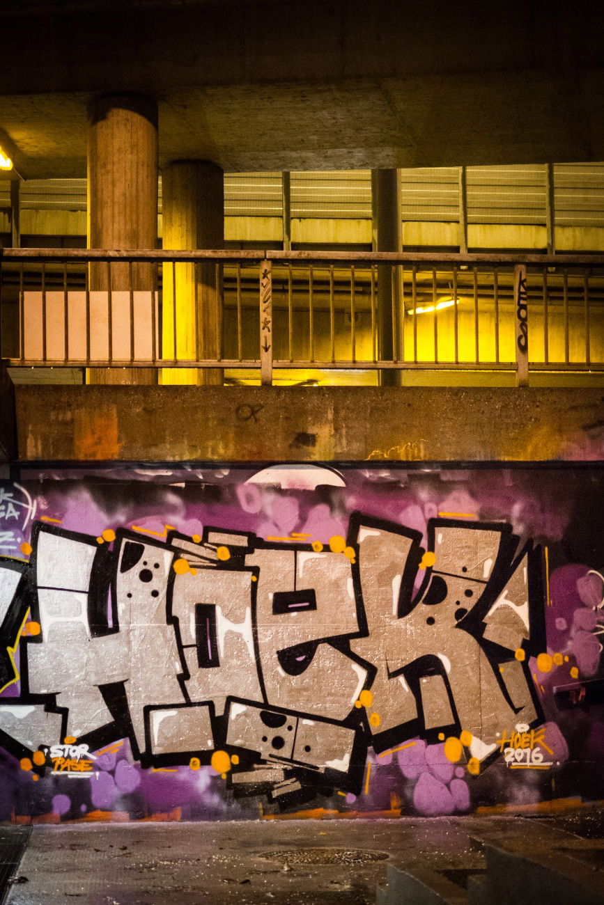 Graffiti Wall in Linz - Photo by Hoek143 (2016)